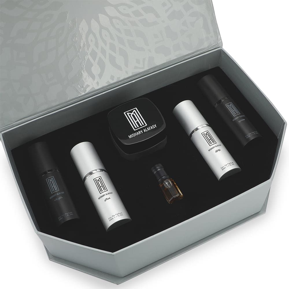 مجموعة عطور العفاسي الفاخرة – 6 حبات