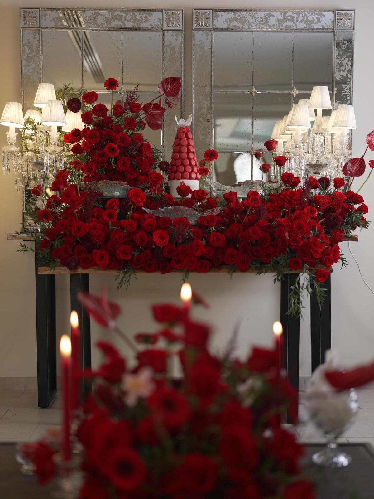 Full Flowers Arrangement Package