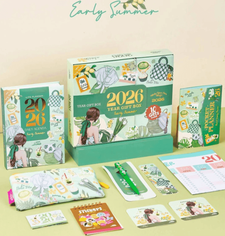 بوكس أجندة مفكرة 2026 - Early Summer
