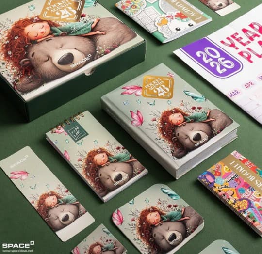 بوكس بوكيت أجندا سبيس 2026 - Dream Bear