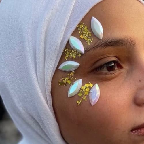 فن الجليتر - للوجه والتاتو