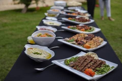 Grill Station for 15 Persons