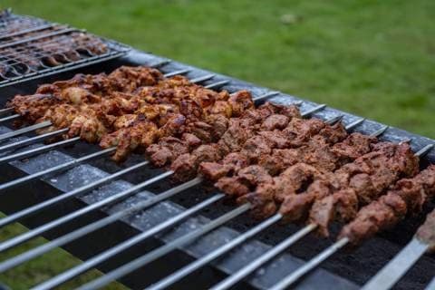 Grill Station for 65 Persons
