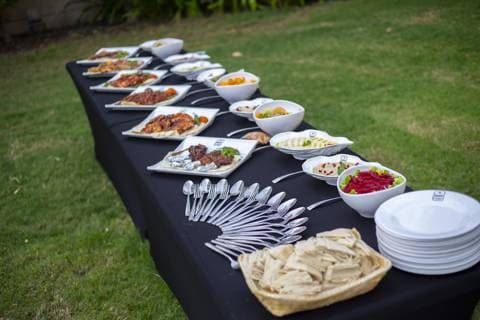 Grill Station for 35 Persons