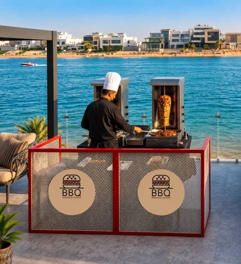 Chicken Shawarma Station for 15-25 Persons