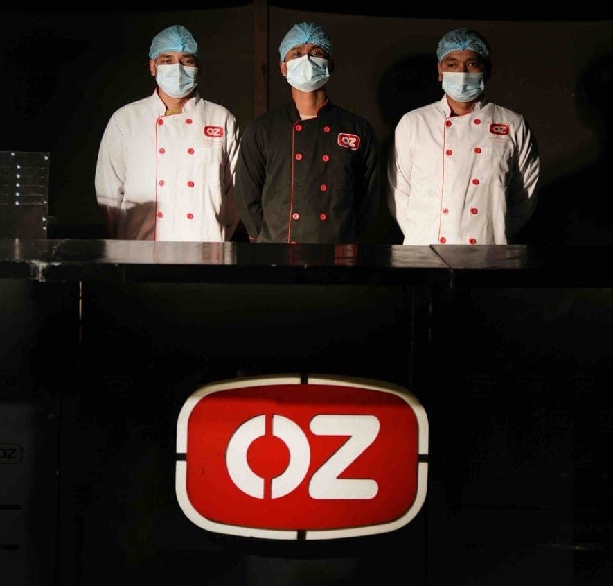 OZ برقر كيترينق ستيشن لـ 15 شخص