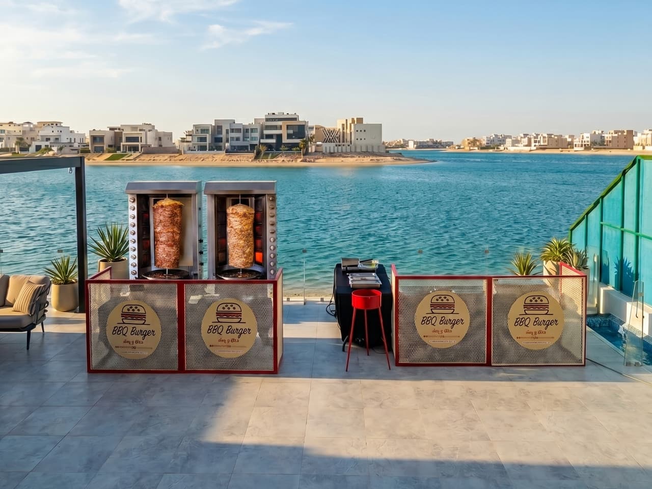 Slider Station for 50-55 Persons