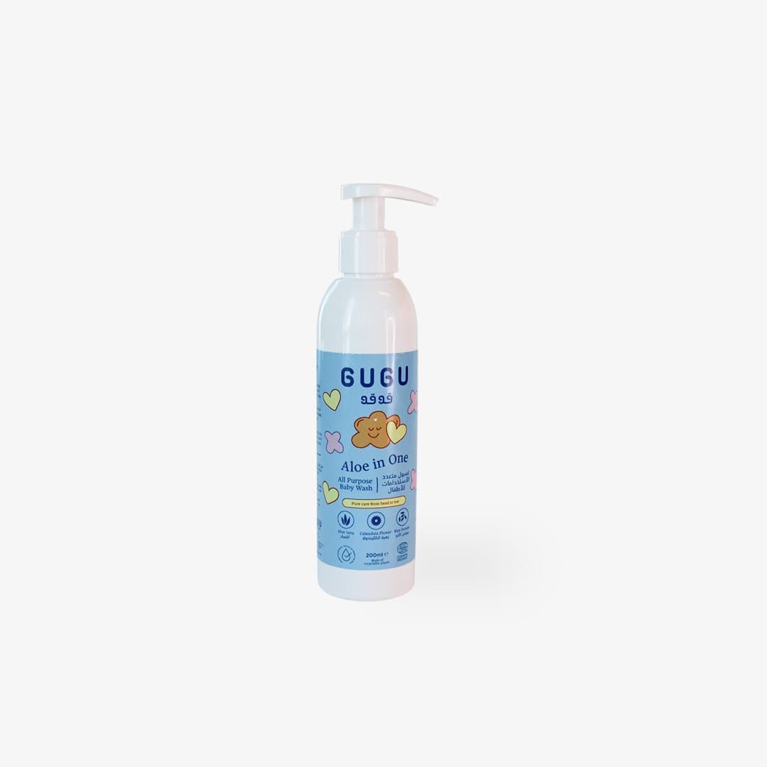 Aloe in One - غسول الأطفال المتكامل - 200 مل