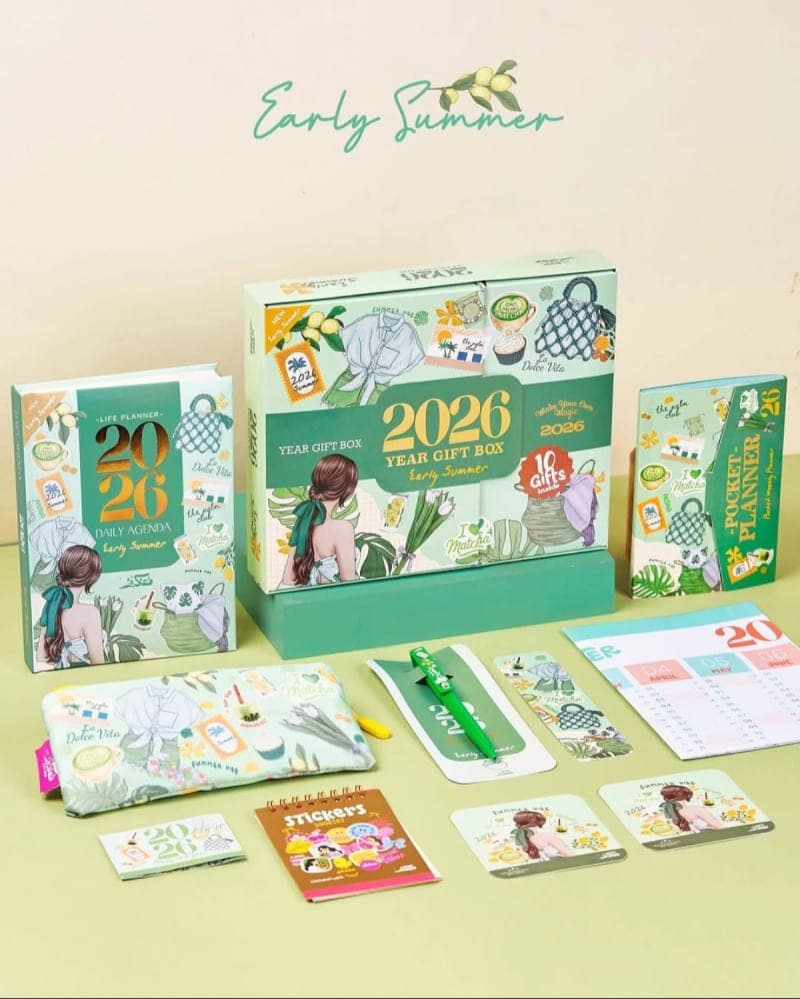 بوكس أجندة مفكرة 2026 - Early Summer