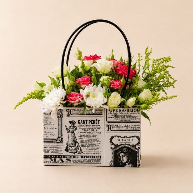 Chic Bloom Basket