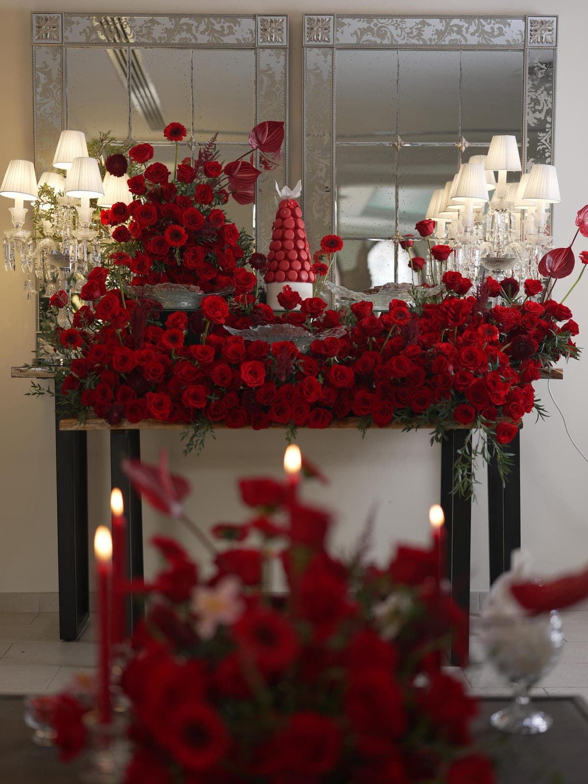 Full Flowers Arrangement Package