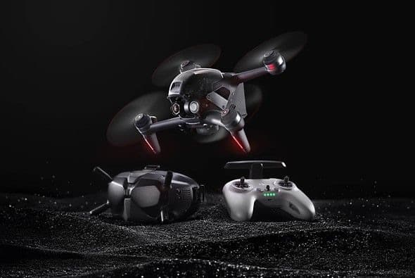 التصوير بدرون FPV