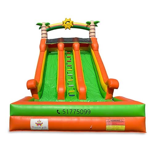 Giant Orange Water Bouncer (W8508)