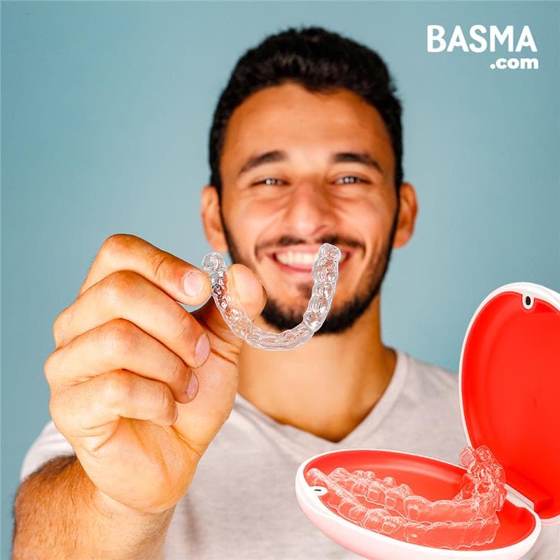 تقويم بسمة الشفاف للأسنان