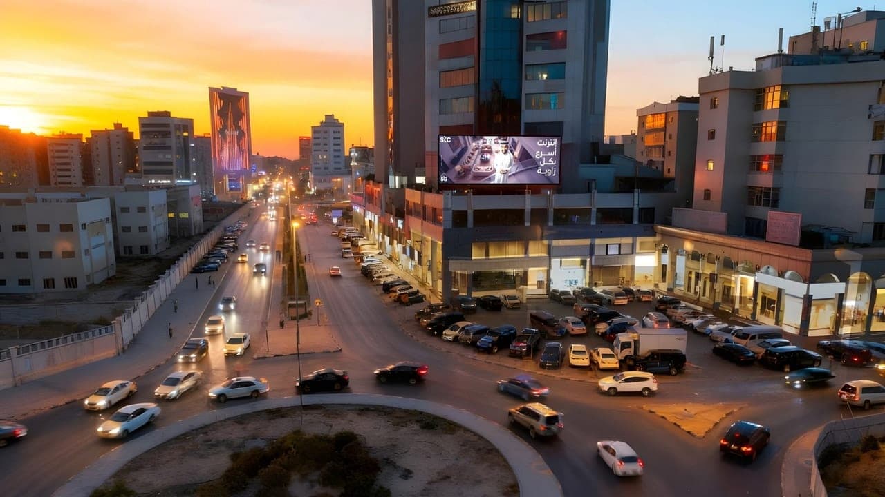 شاشة مجمع الدوغة الفروانية