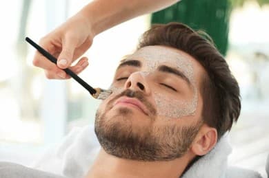 تدريج  او تحديد اللحية + سنفرة و استشوار