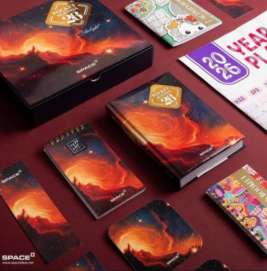 بوكس بوكيت أجندا سبيس 2026 - Star Light